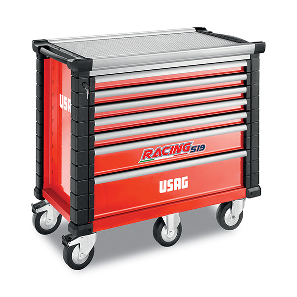 519 RS7/5V - Chariot Racing - 7 tiroirs (vide) - 1194x575x1035 mm - Usag - U05190556 519 RS7/5V - Chariot Racing - 7 tiroirs (vide) - 1194x575x1035 mm - Usag - U05190556